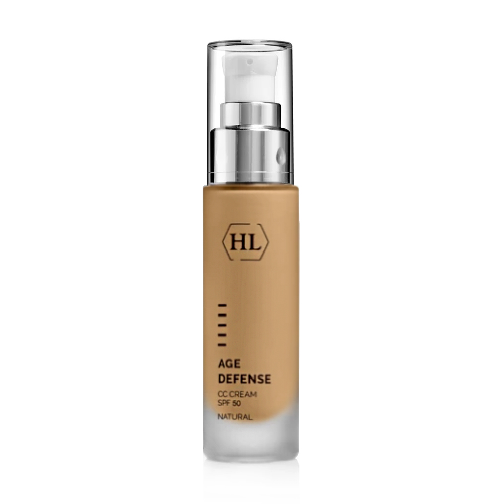 Коригувальний CC-крем для обличчя Holy Land Cosmetics Age Defense CC Cream SPF 50, Natural, 50 мл